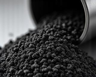 Produzione granulo di gomma