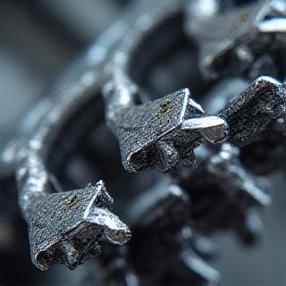 Dettaglio lame trituratore